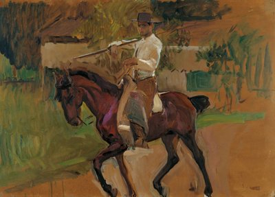 Garrochista von Joaquín Sorolla